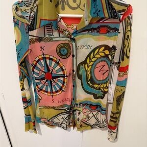 Colorful Graphic Women's Top